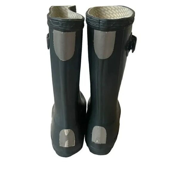 BRITISH HUNTER WELLIES  Vintage Children's Classic English Hunter Sz  SZ 12 - Picture 6 of 12